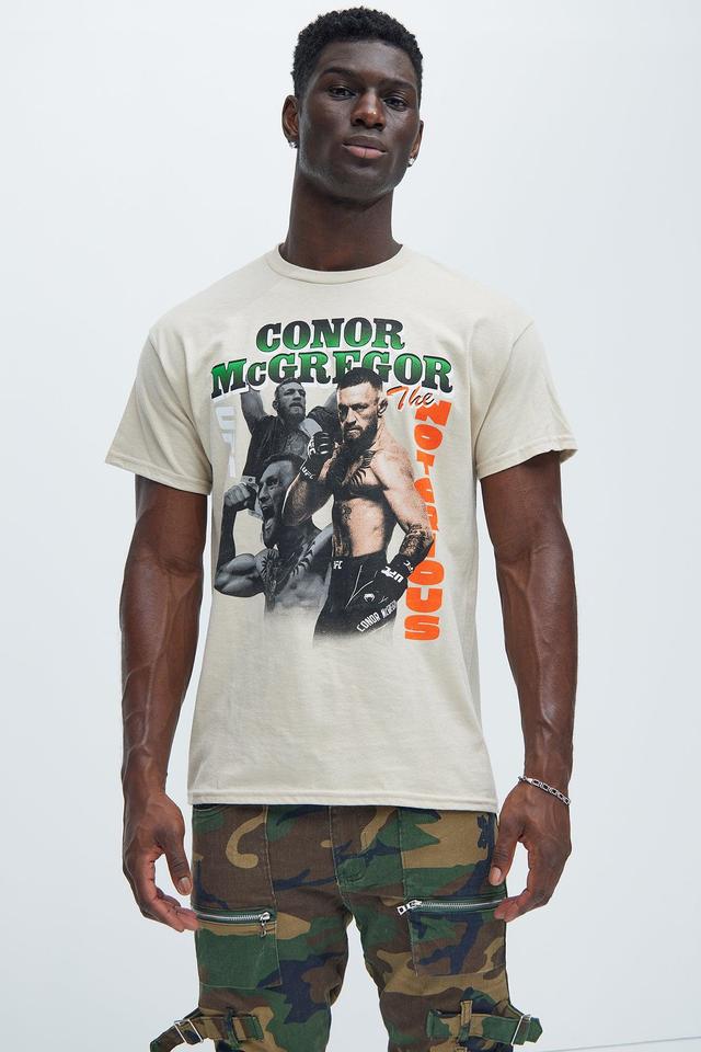 UFC Conor McGregor Short Sleeve Tee - Sand Product Image