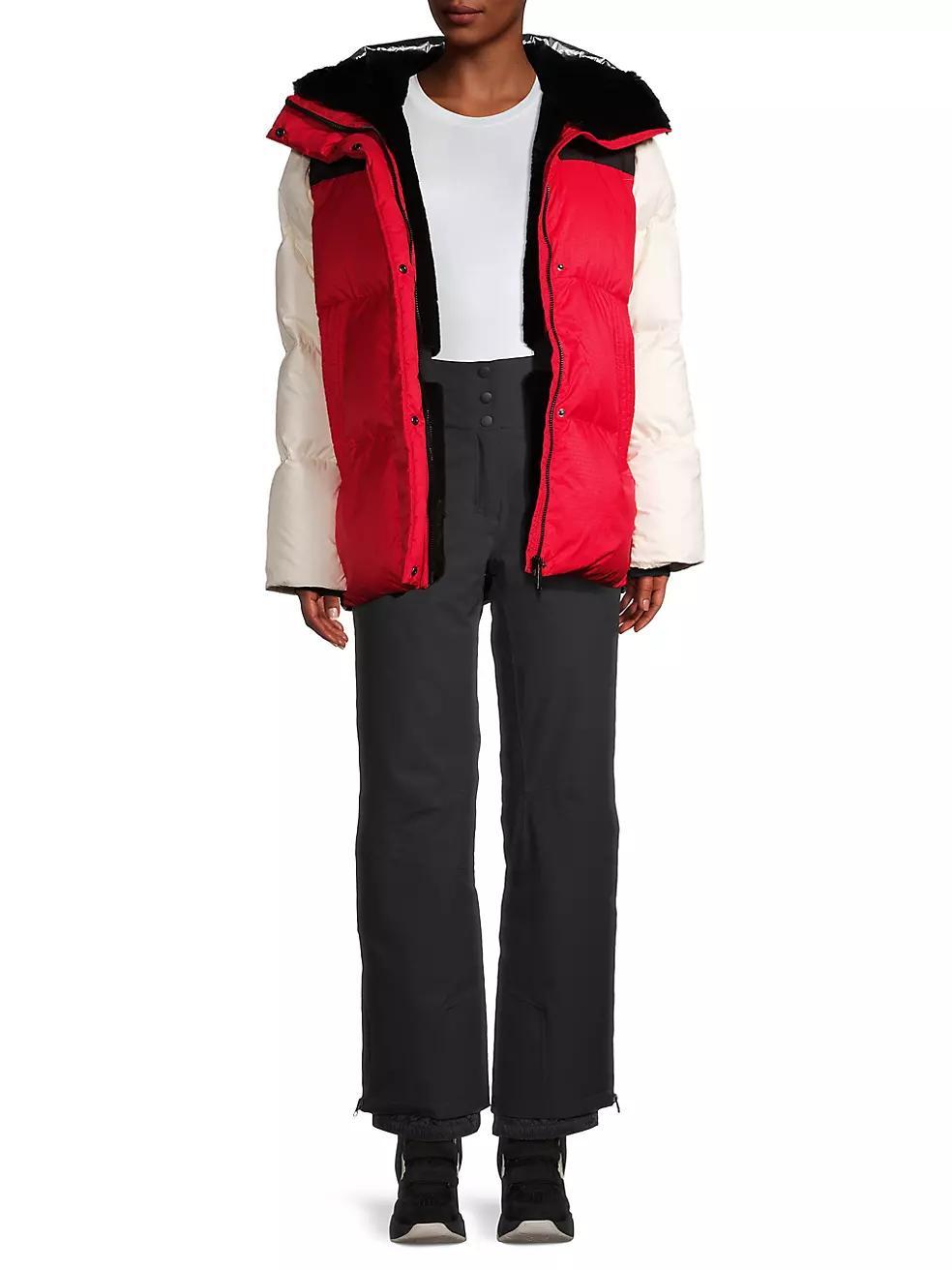 Colorblocked Ripstop Puffer Ski Jacket Product Image