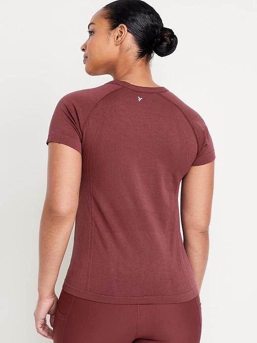 Fitted Seamless T-Shirt Product Image