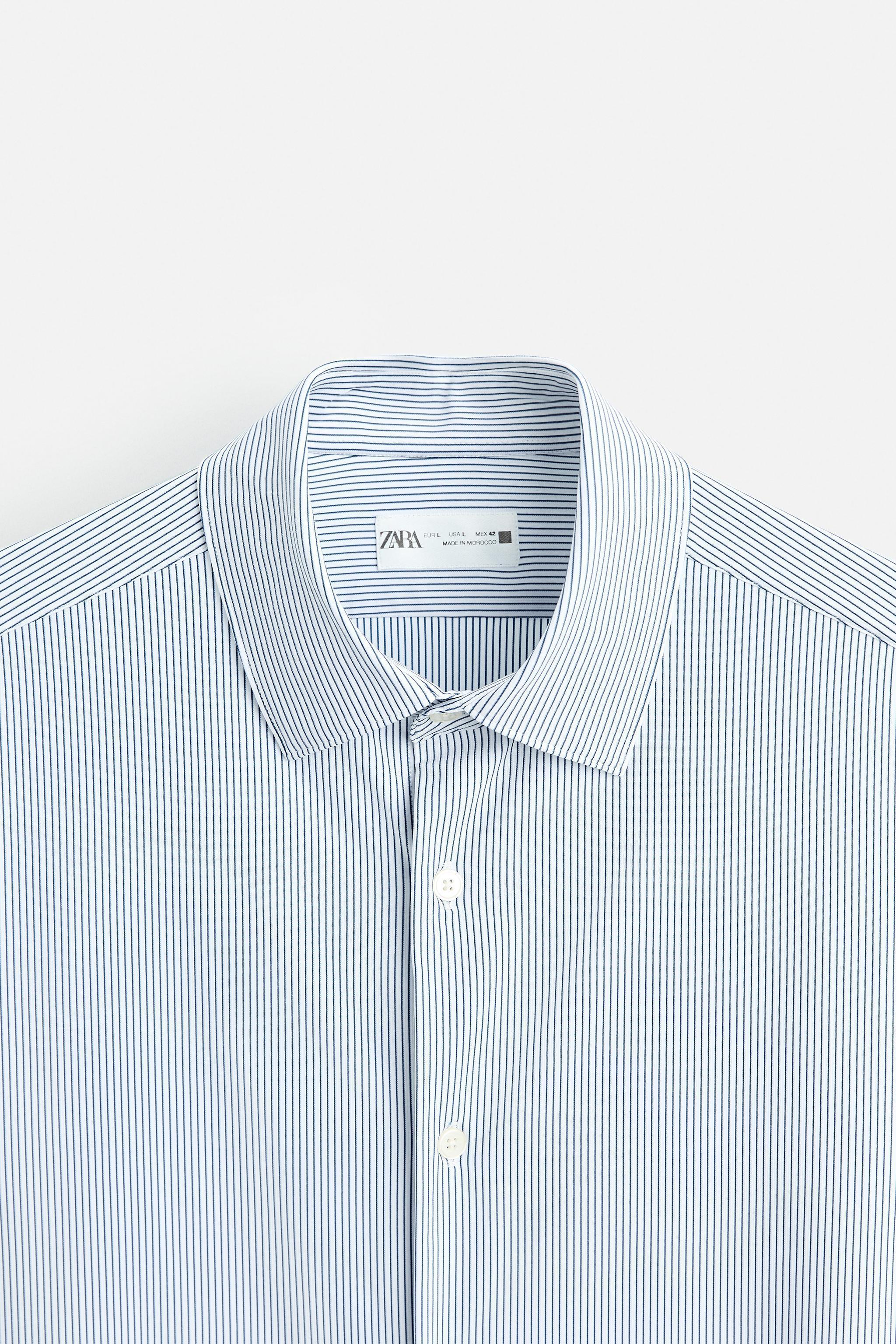 STRIPED STRETCH SHIRT Product Image