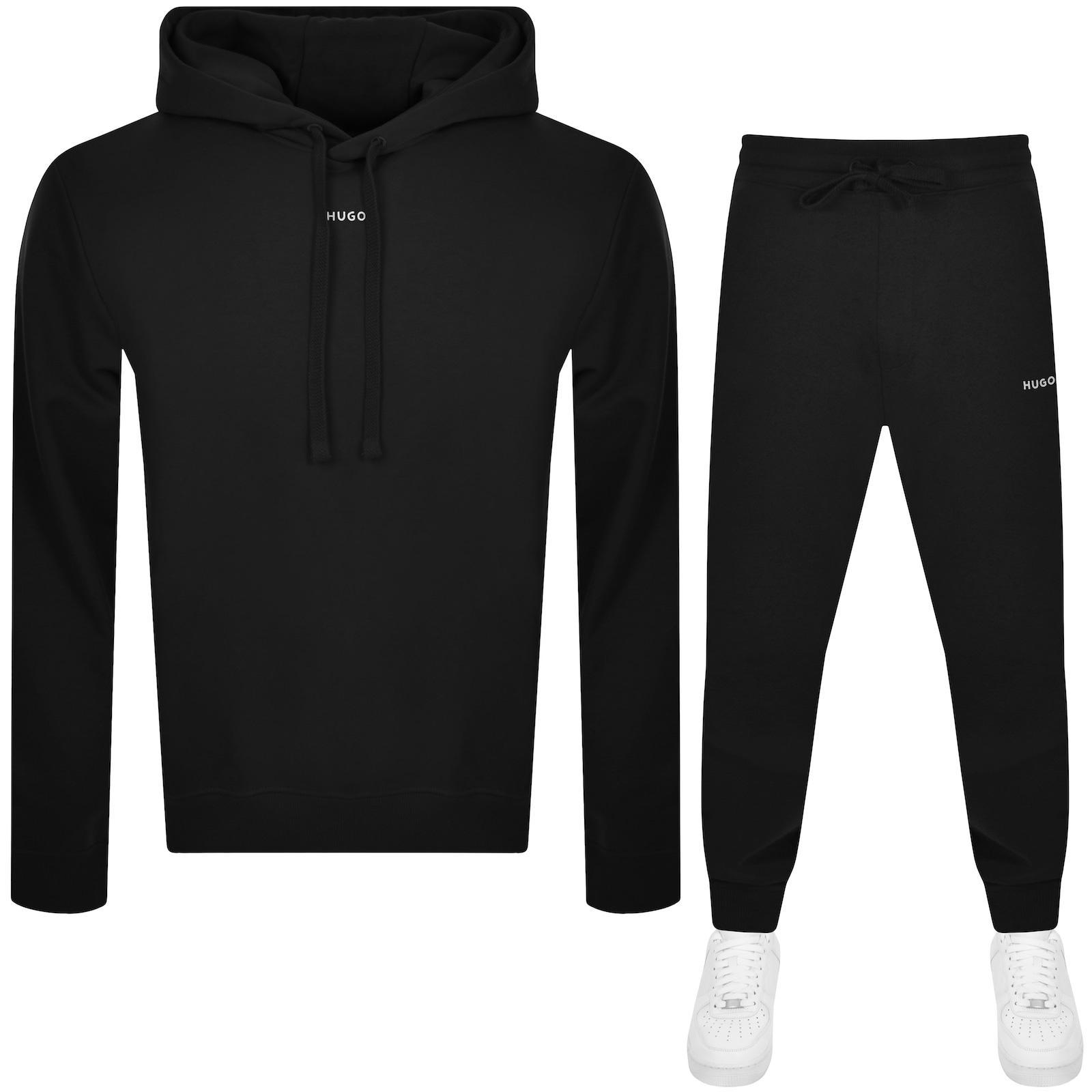 HUGO BOSS Hugo Logo Dapodayote Tracksuit Black Product Image