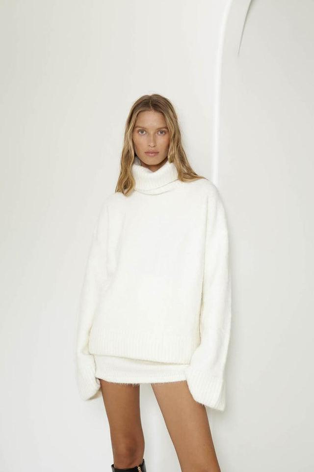 SNDYS Winnie Jumper White Product Image