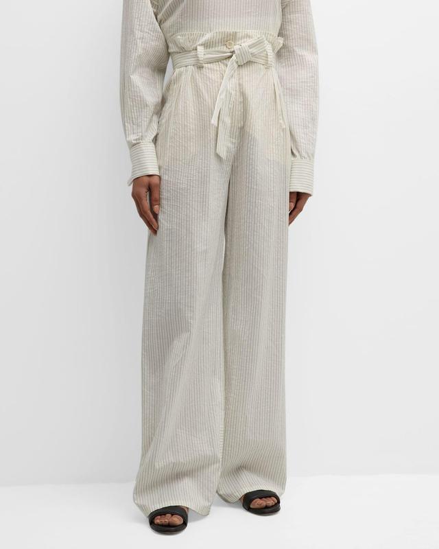 Xero Belted Wide-Leg Pants Product Image