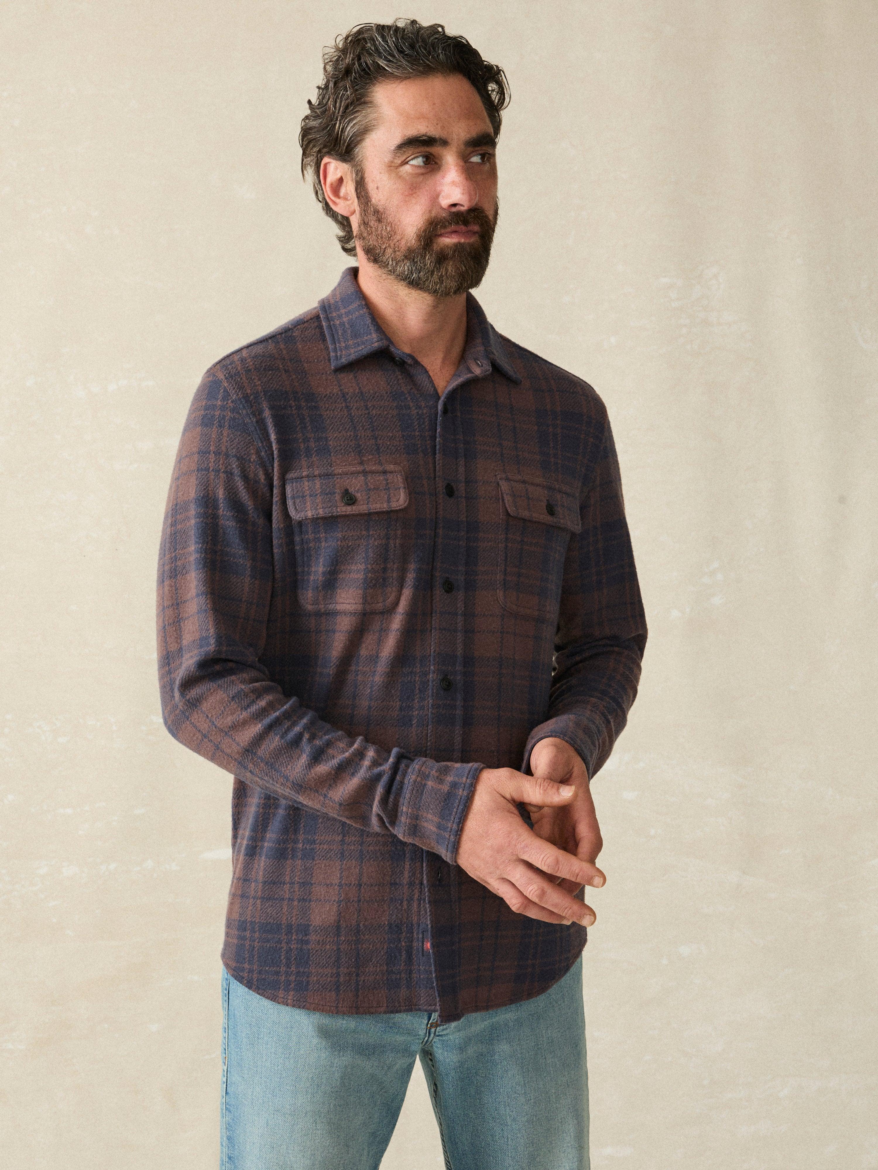 Legend™ Sweater Shirt - Blue Mountain Plaid Male Product Image