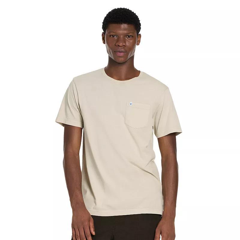 Mens Hurley Sahara Acid Wash Pocket Tee Ivory Product Image