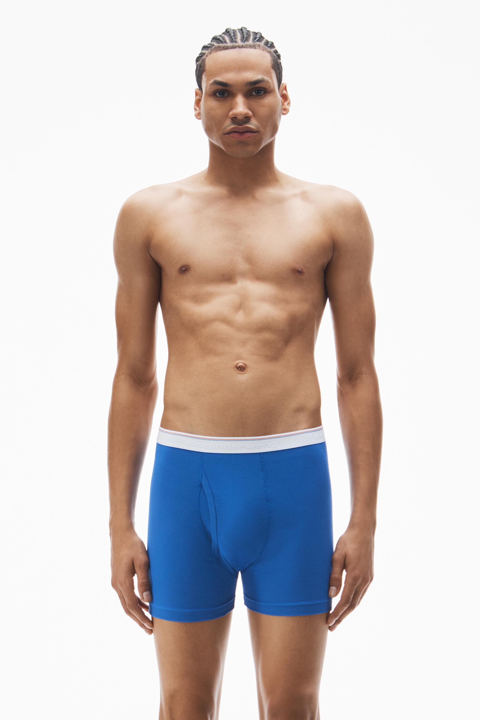 Men's Boxer Brief In Ribbed Jersey Product Image