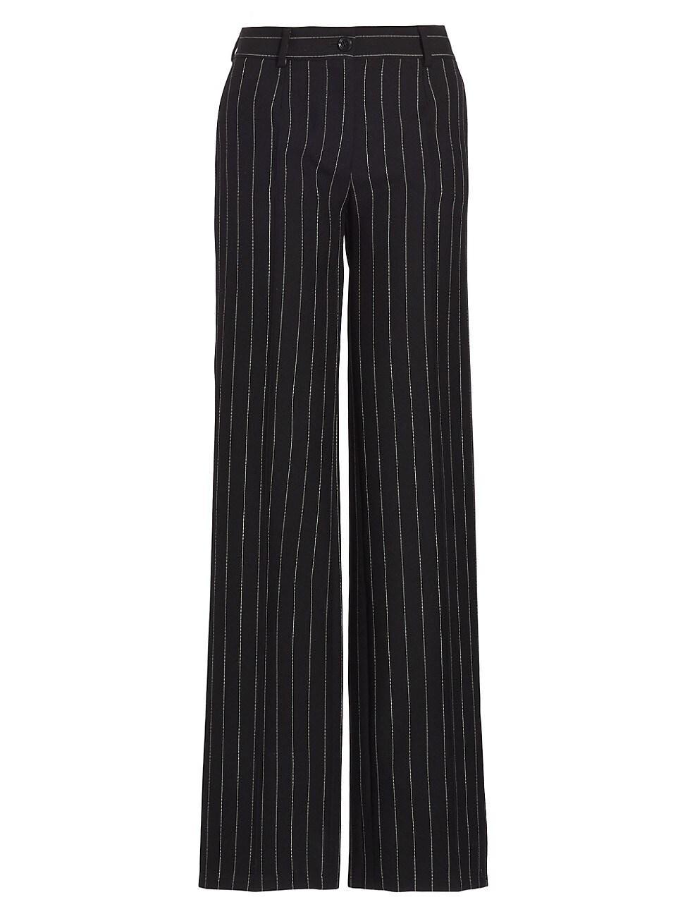 Womens Wool Stripe Pants product image