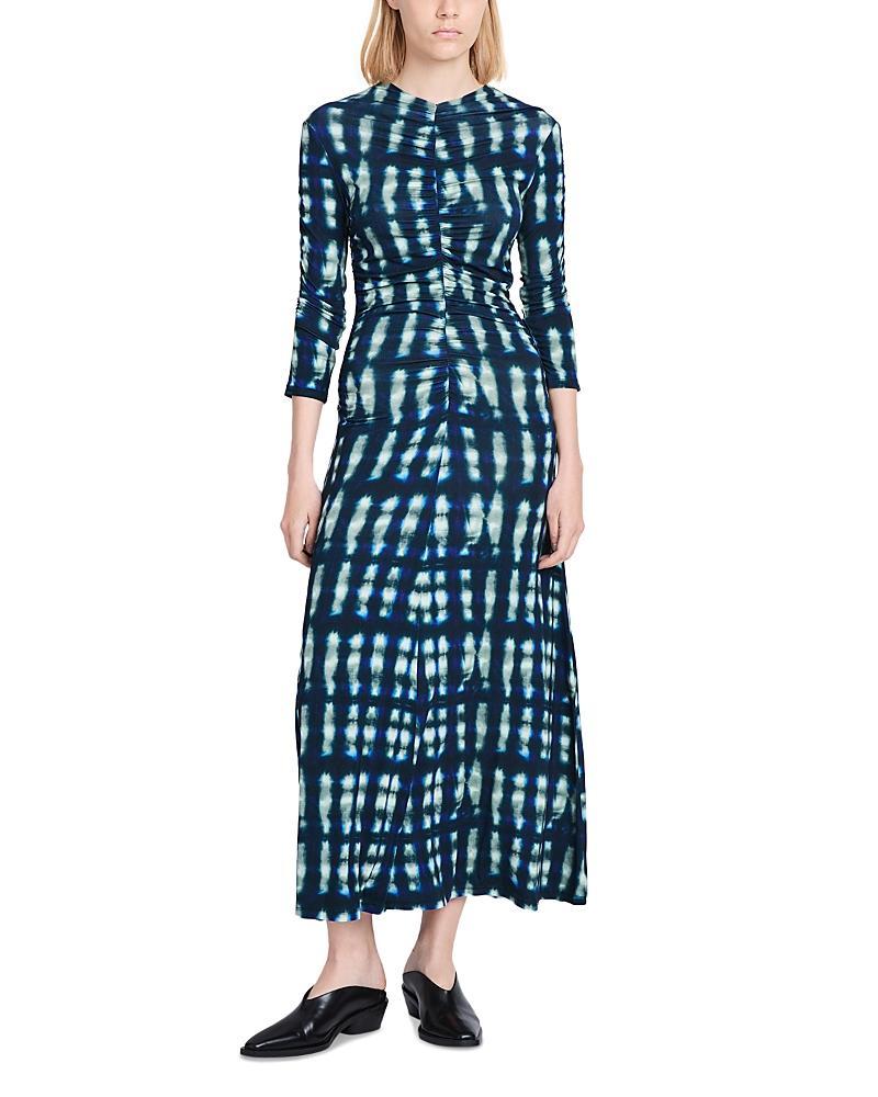 Womens Natalee Tie-Dye Midi-Dress Product Image