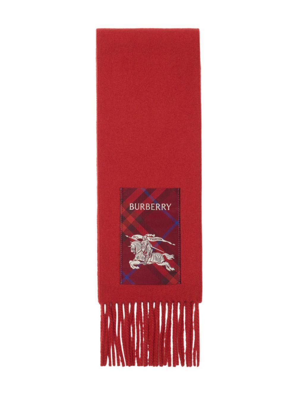 check-label cashmere scarf Product Image