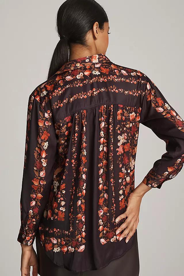 By Anthropologie Relaxed Buttondown Blouse Product Image