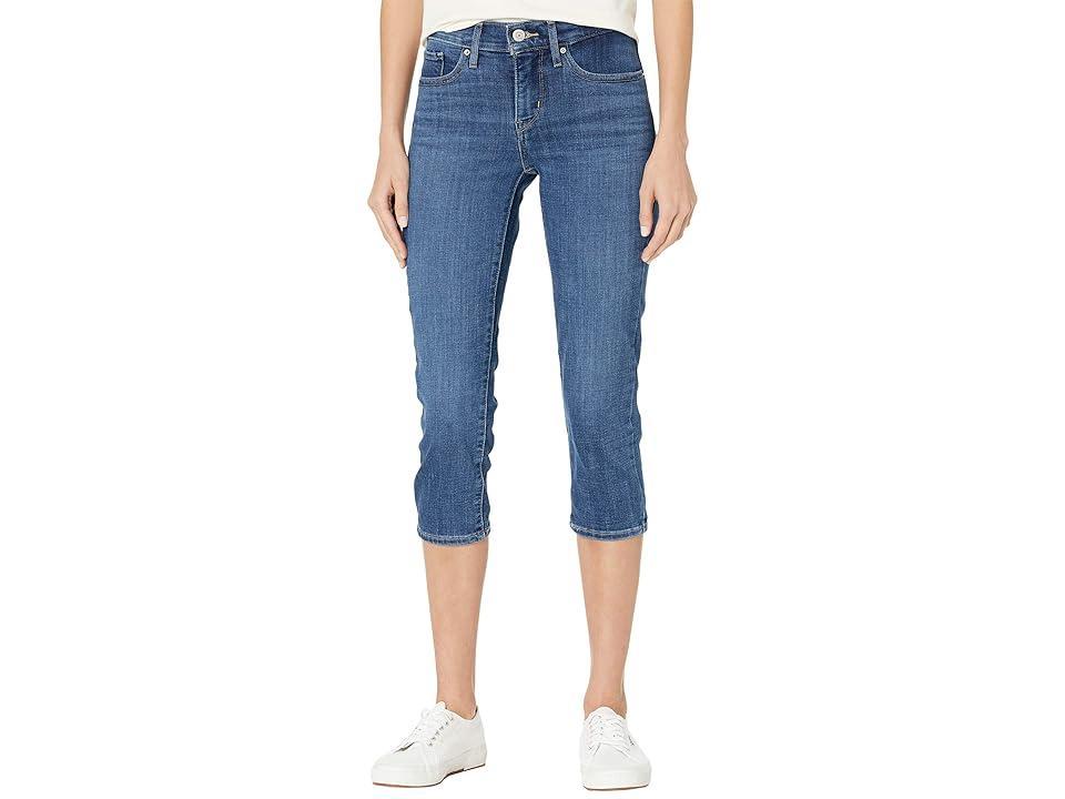 Levis 311 Shaping Skinny Mid Rise Capri Pants Product Image