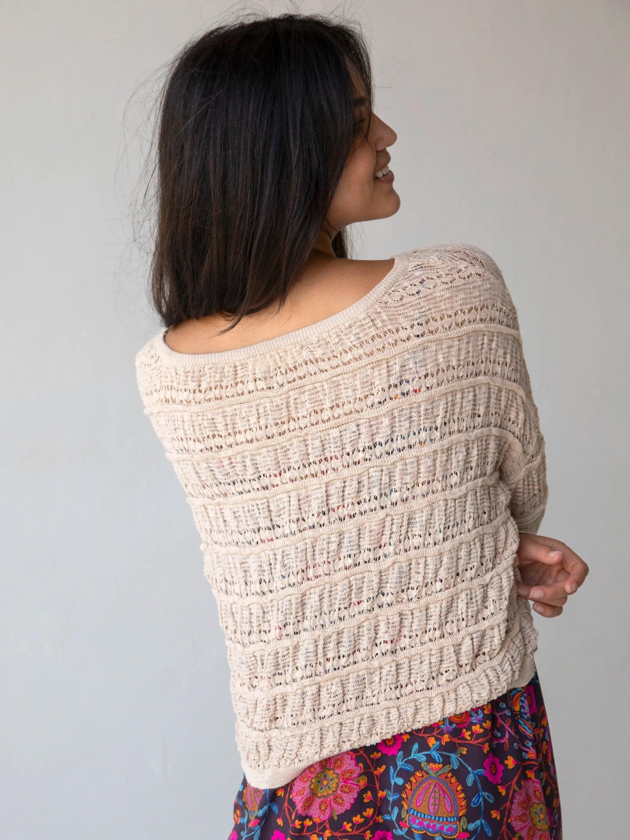 Emily Layering Sweater - Cream Product Image