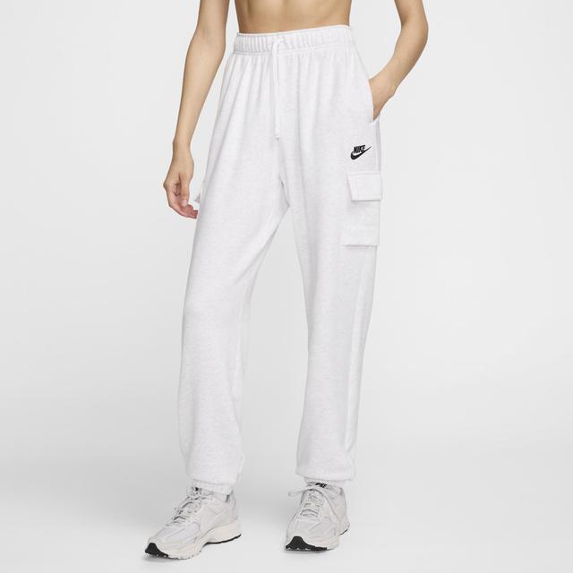 Women's Nike Sportswear Club Fleece Mid-Rise Oversized Cargo Sweatpants Product Image