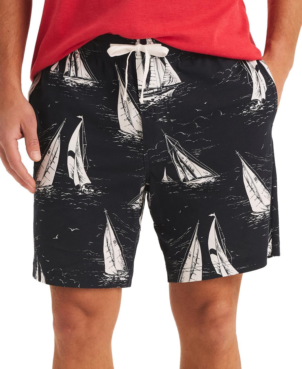 Nautica Mens Printed Sleep Shorts Product Image