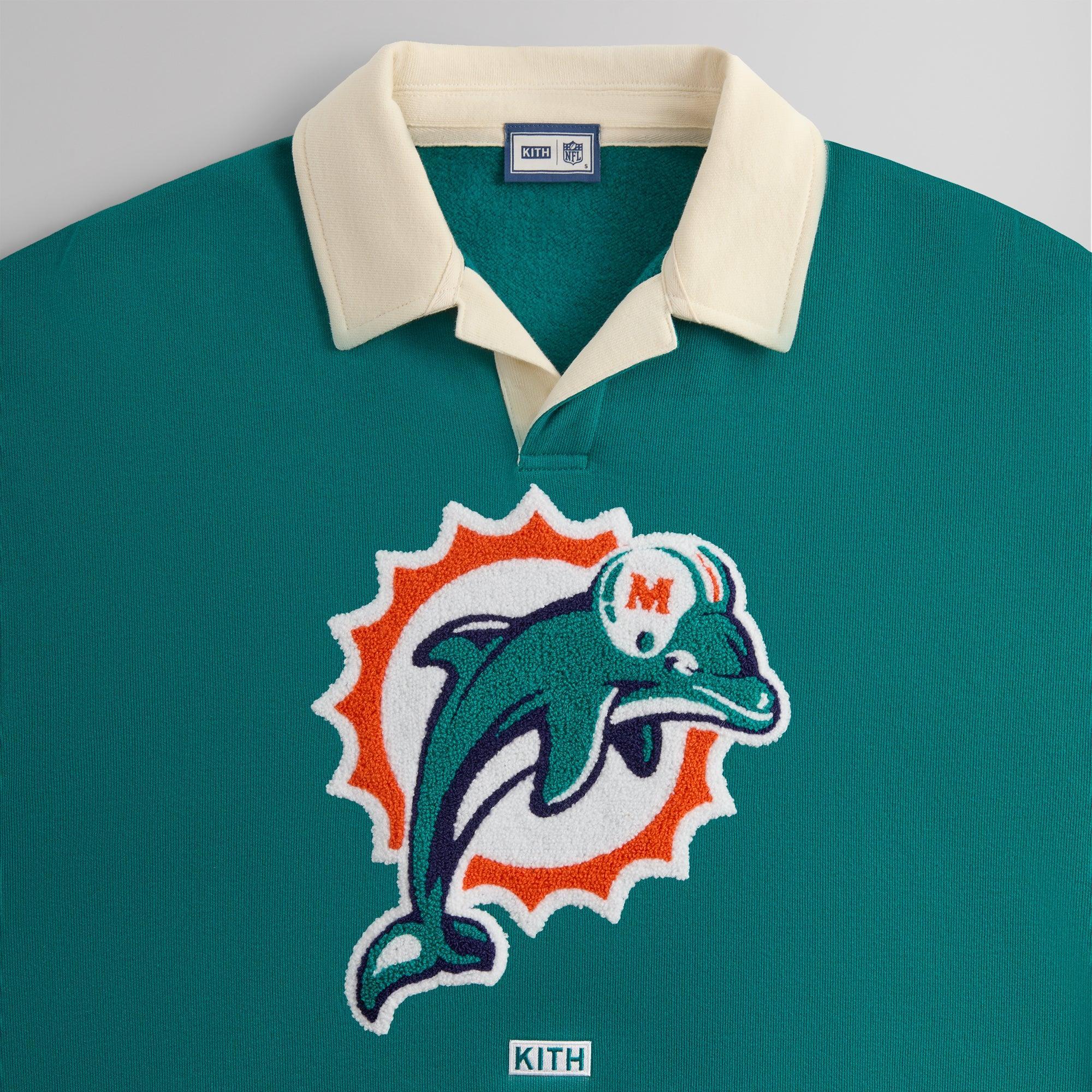 Kith & '47 for the NFL: Dolphins Nelson Collared Pullover - Center Male Product Image