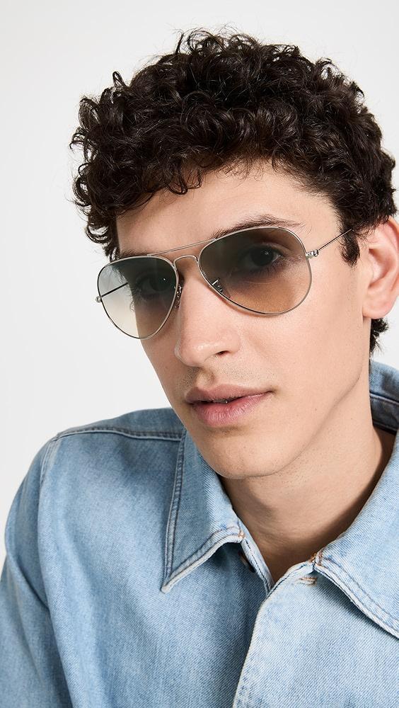 Ray-Ban Aviator Sunglasses | Shopbop Product Image