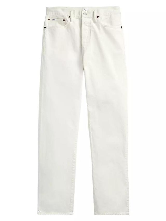 Five-Pocket Straight-Leg Jeans Product Image