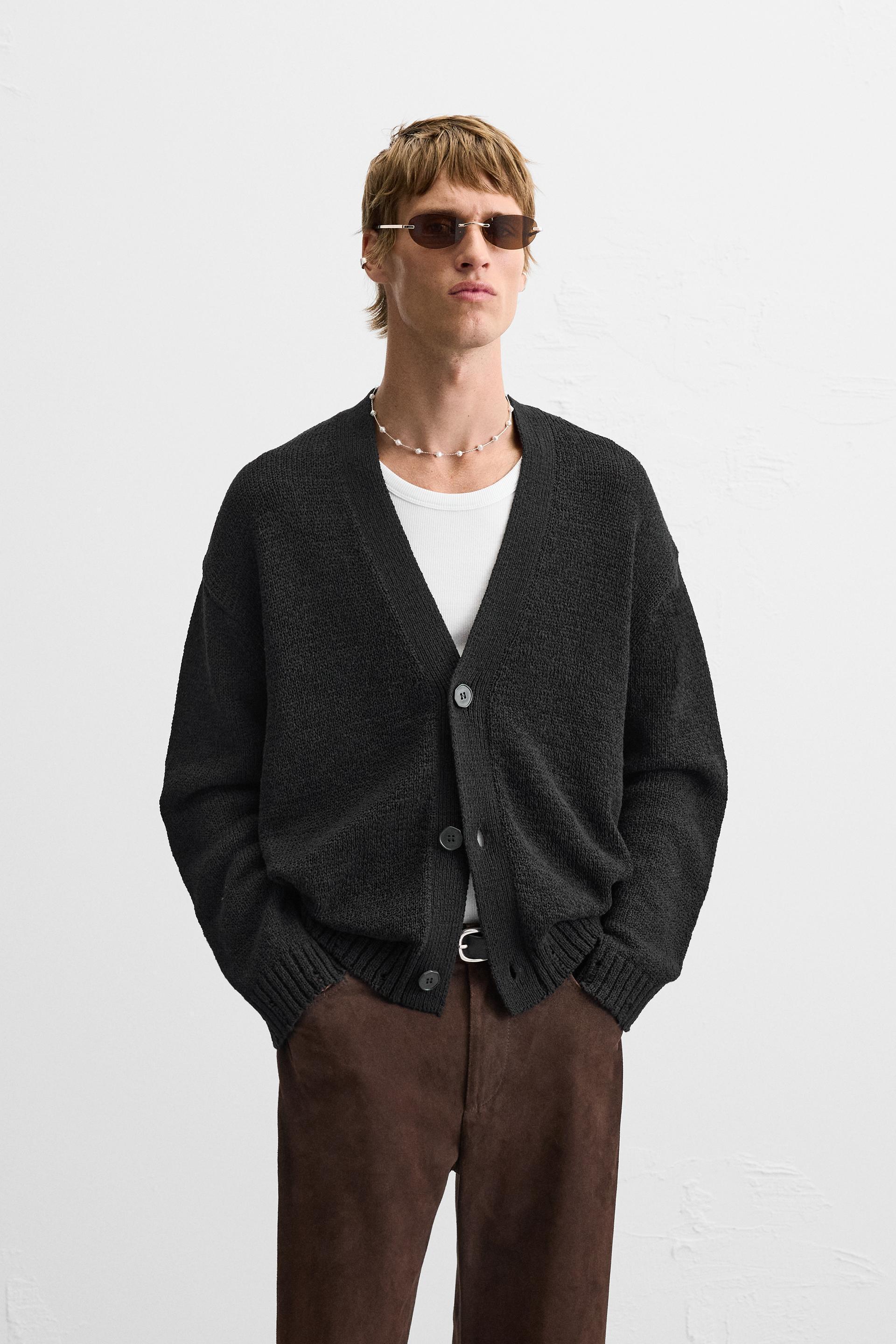 TEXTURED CARDIGAN Product Image