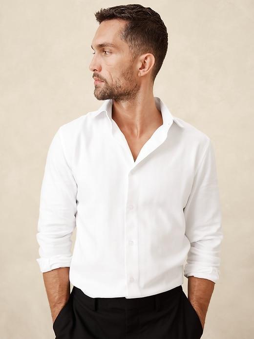 Herringbone Dress Shirt Product Image