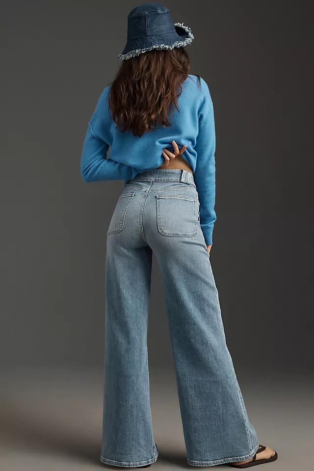 FRAME Modern Pocket High-Rise Wide-Leg Jeans Product Image