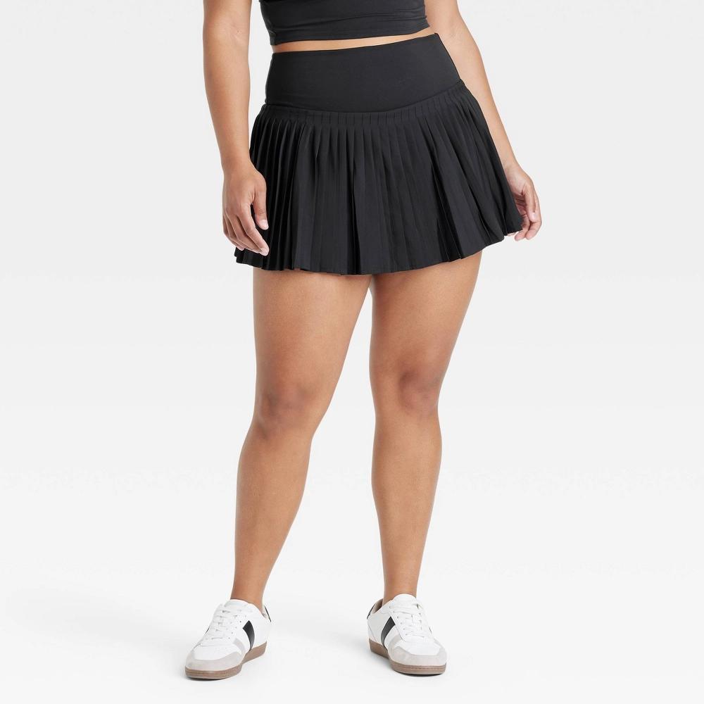 Women's High-Rise Woven Pleated Skort 15.75" - All In Motion™ Product Image