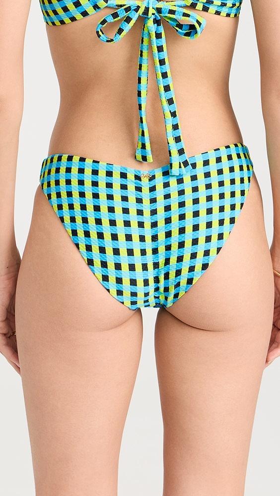 PQ Swim Basic Ruched Full Bikini Bottoms | Shopbop Product Image