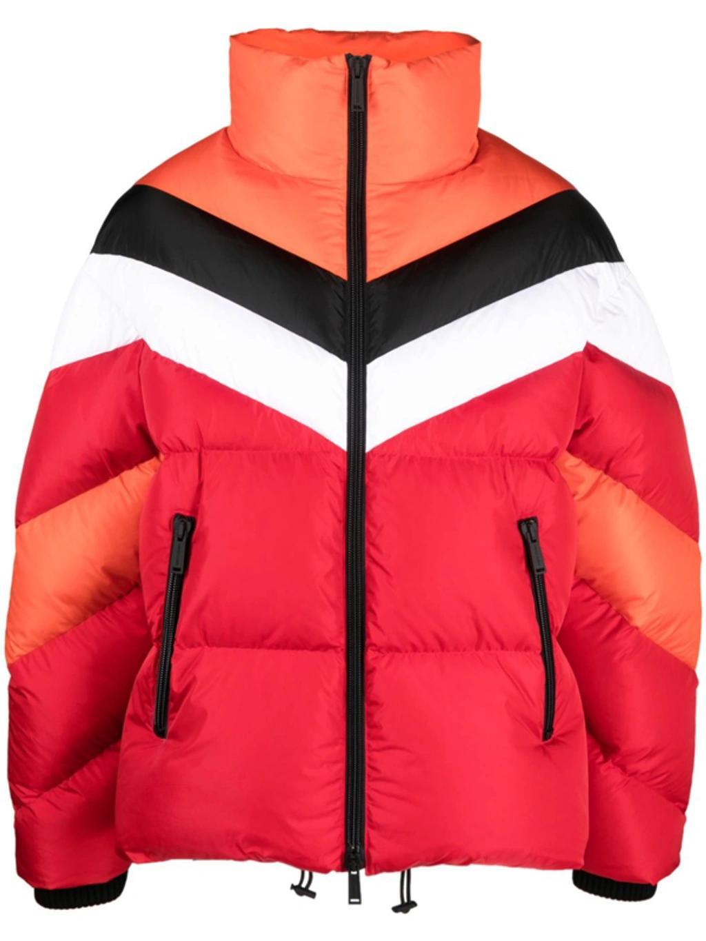 DSQUARED2 Feather-down Padded Jacket In Red Product Image