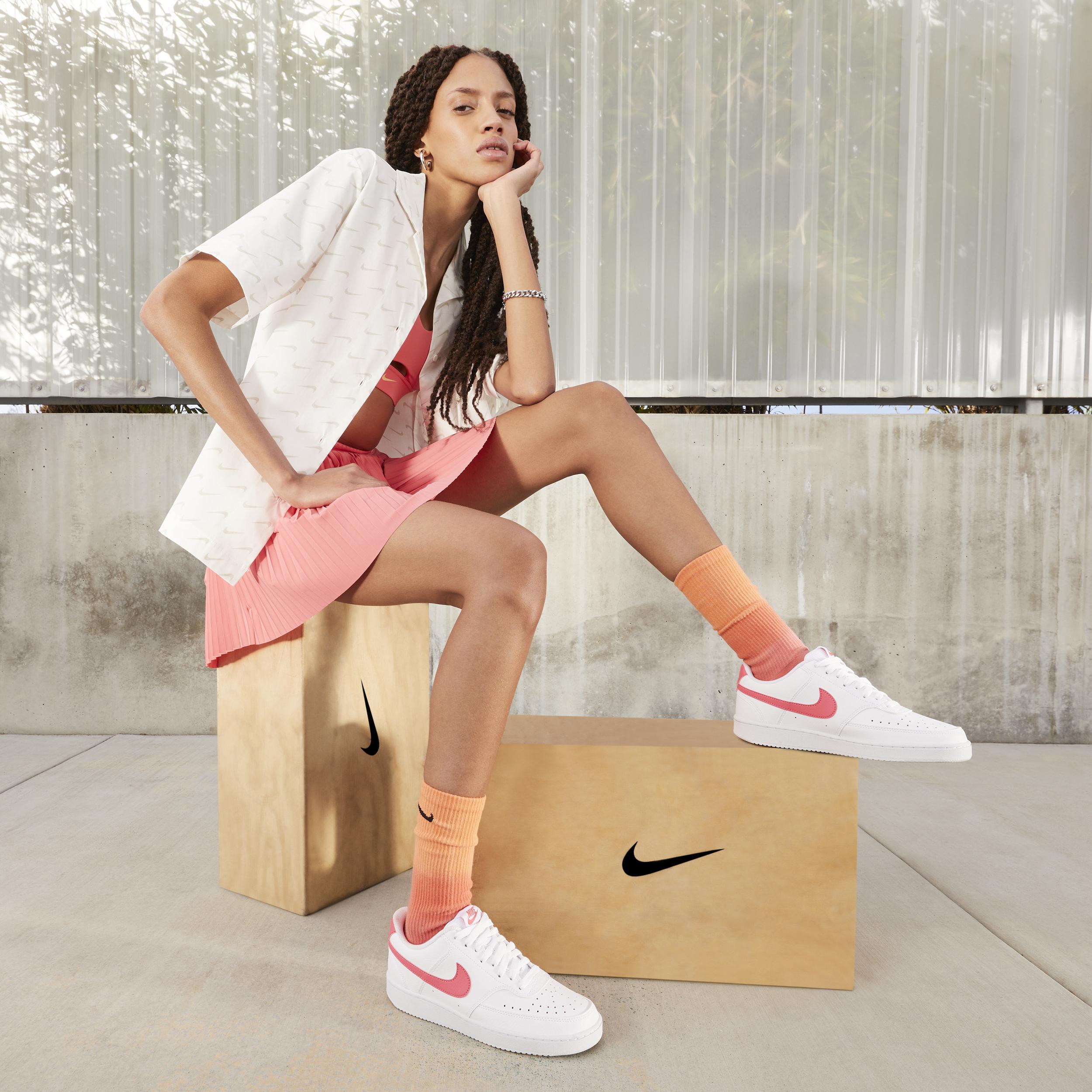 Nike Womens Court Vision Low Sneaker Product Image