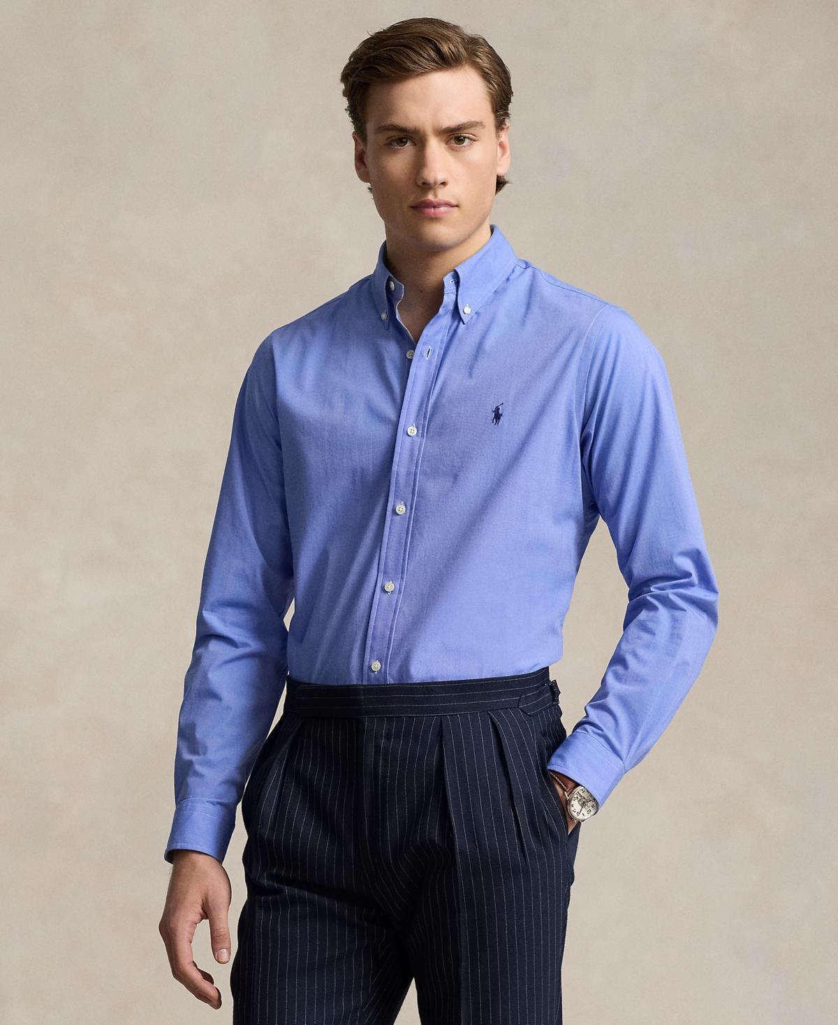 Polo Ralph Lauren Mens Classic-Fit Stretch Poplin Shirt Product Image