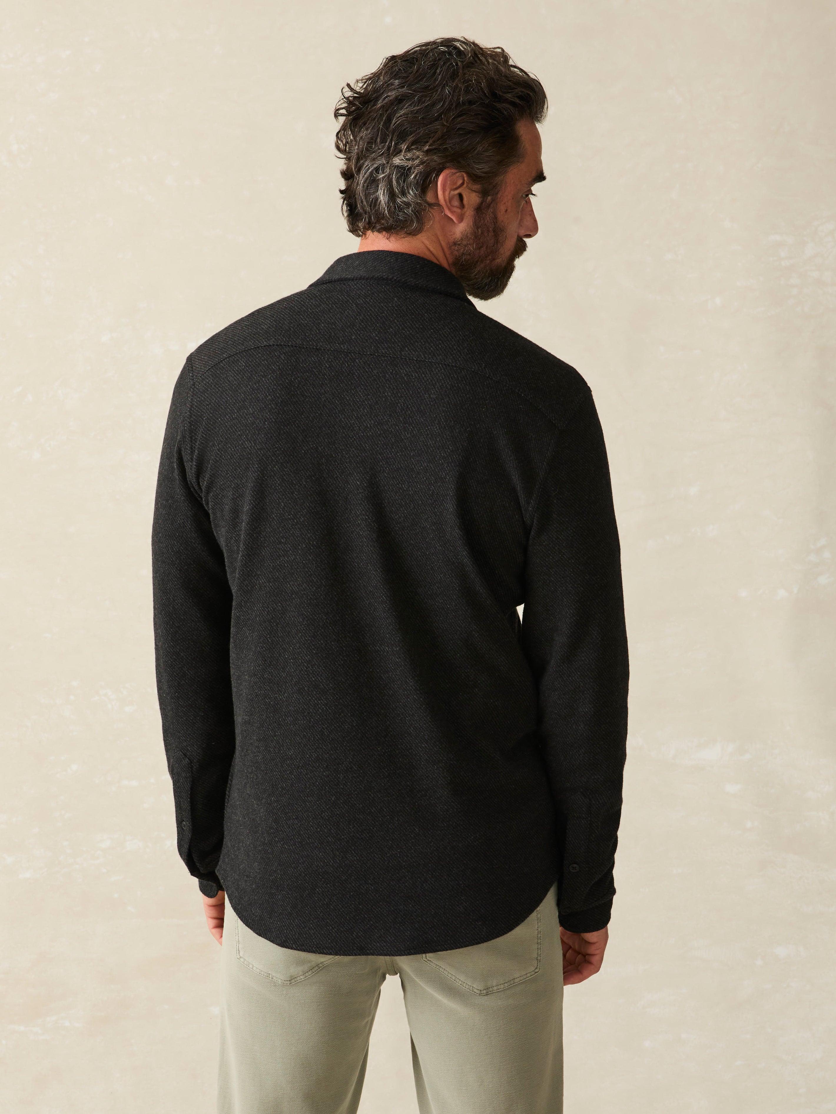 Legend™ Sweater Shirt - Heathered Black Twill Male Product Image