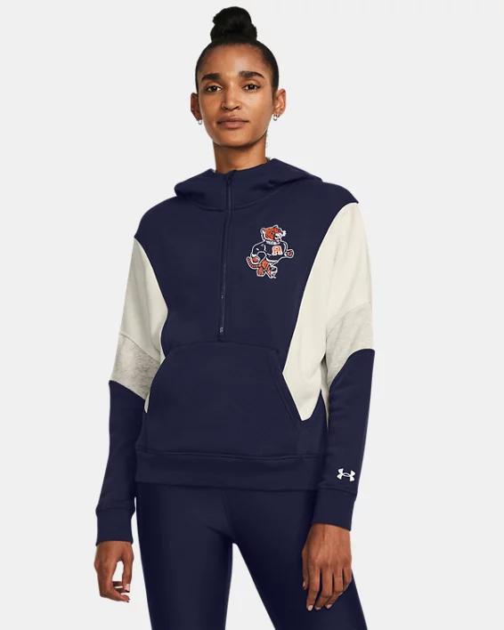 Women's UA Iconic Gameday Fleece Collegiate ½ Zip Hoodie Product Image