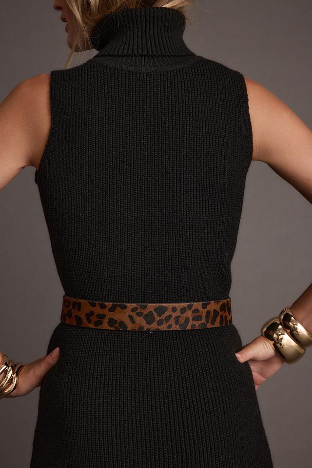 Motley Leopard Belt Product Image