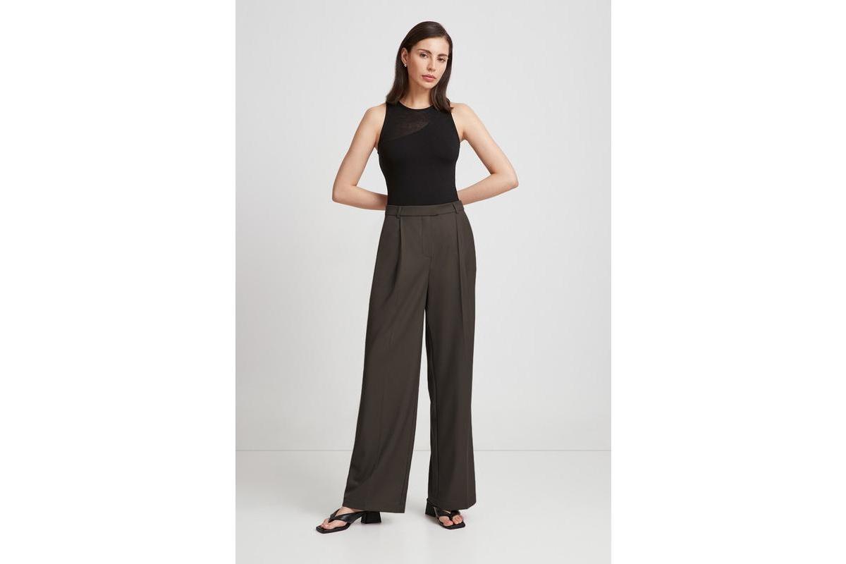 Womens Warren Pleated Pants Product Image