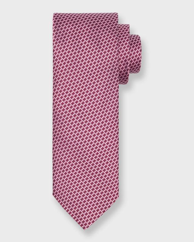 Men's Silk Micro-Basketweave Tie Product Image