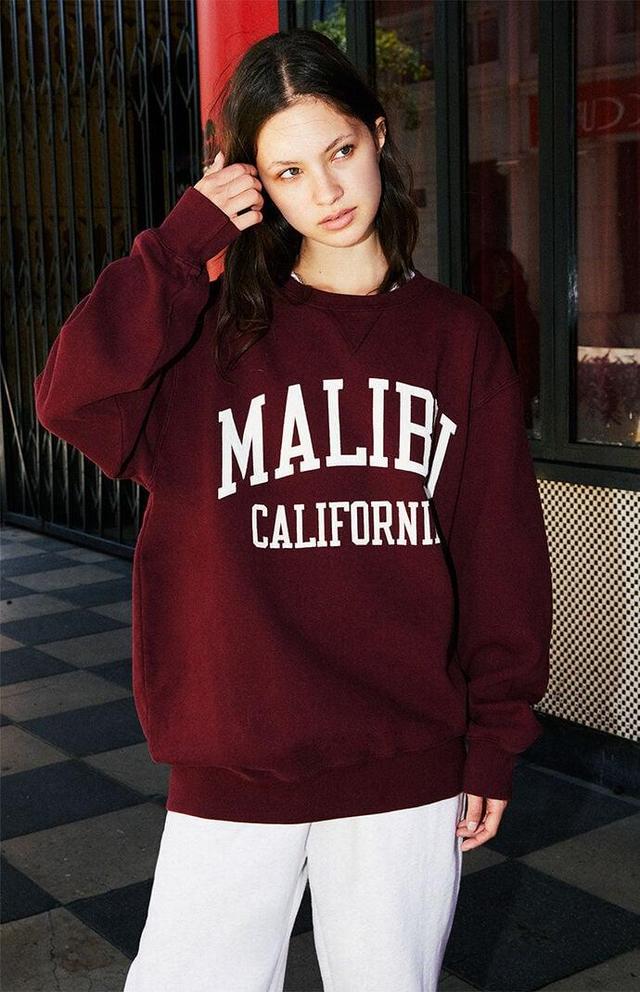 John Galt Women's Erica Malibu CA Crew Neck Sweatshirt Product Image