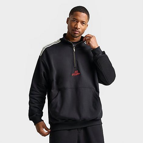 Adidas Mens Originals x 100 Thieves Half-Zip Sweatshirt Product Image