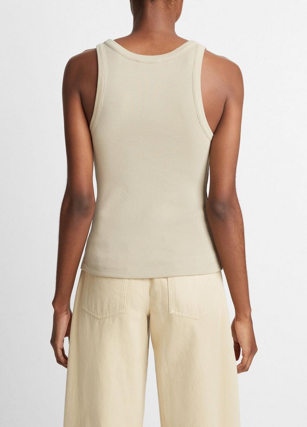 Ribbed Scoop-Neck Tank Product Image