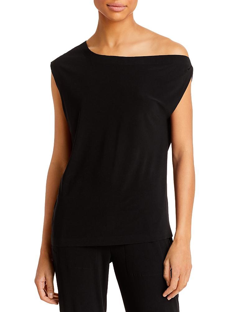 Norma Kamali X REVOLVE Drop Shoulder Top in Black. - size XL (also in L, M, S, XS, XXS) Product Image