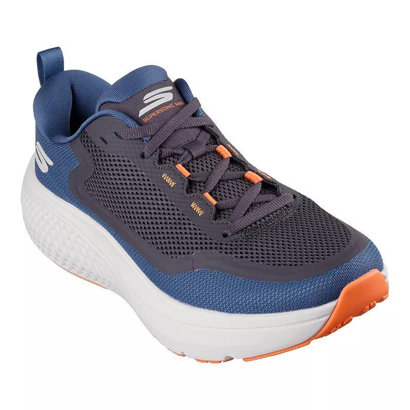 Skechers GO RUN Supersonic Max Mens Athletic Shoes Blue Product Image