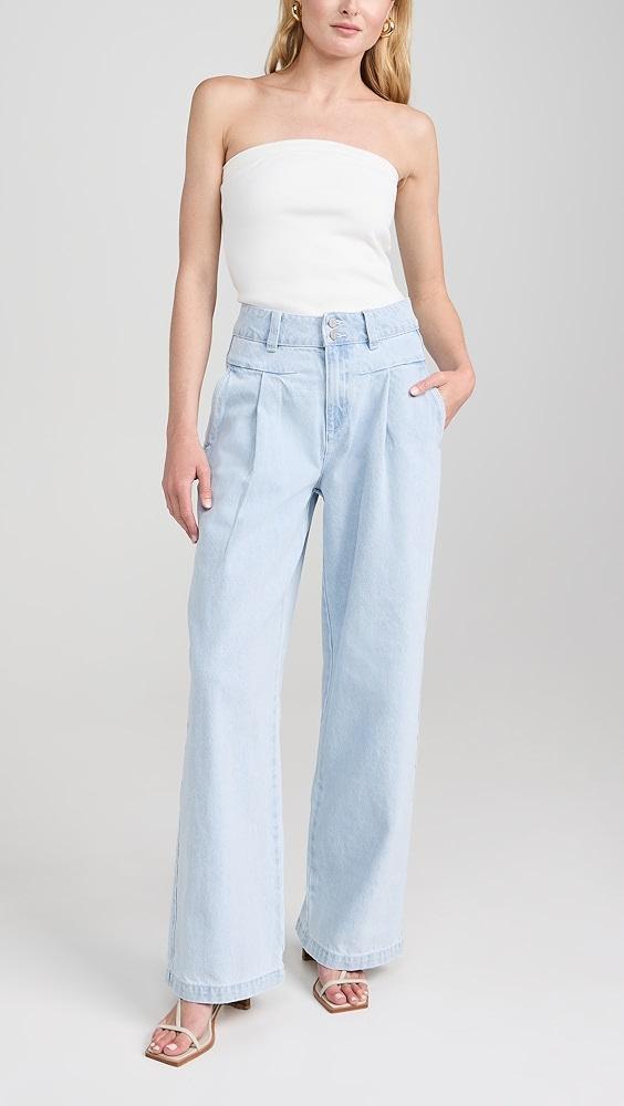 ABRAND Pleated Iris Pants | Shopbop Product Image