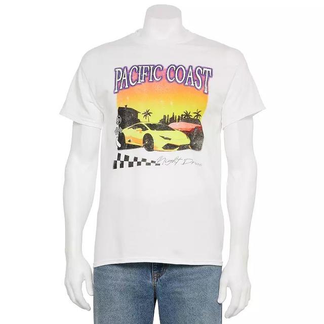 Mens Retrofit Pacific Coast Graphic Tee Product Image