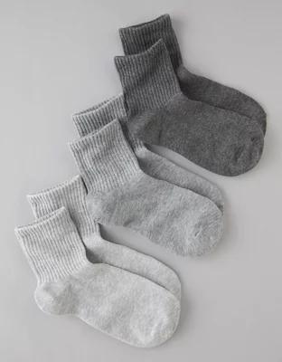 AE Boyfriend Socks 3-Pack Product Image