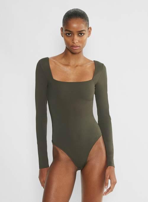 contour squareneck longsleeve bodysuit Product Image