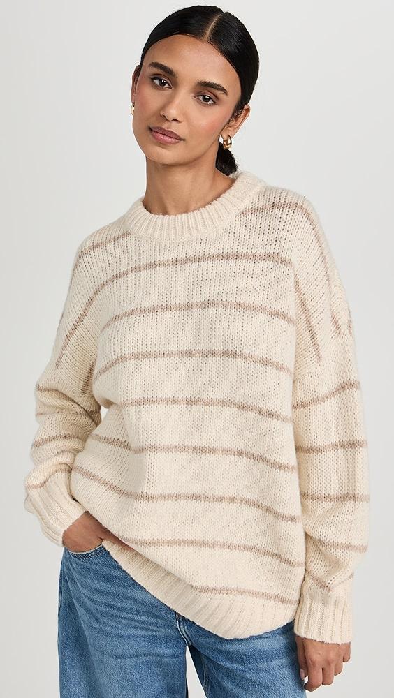 Jenni Kayne Alpaca Cocoon Crew Neck Pullover | Shopbop Product Image