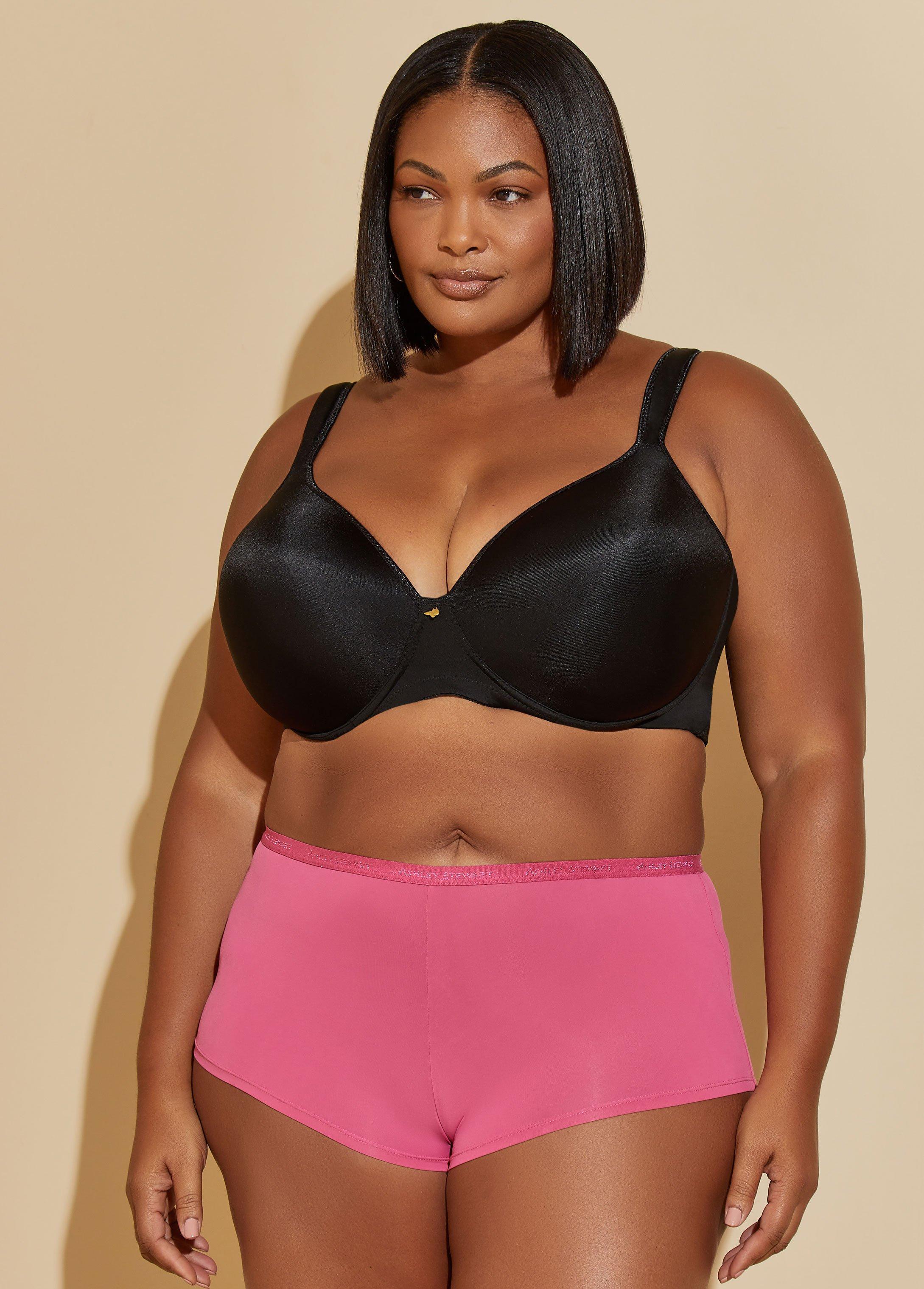 Plus Size Micro Boyshorts Ashley Stewart Product Image