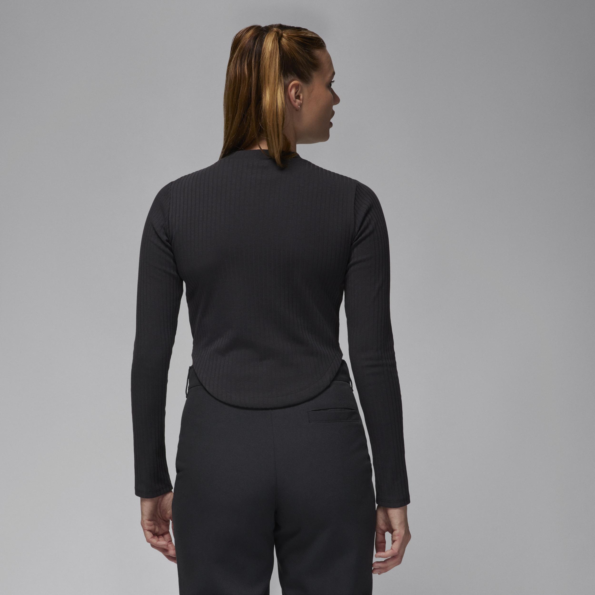 Women's Jordan Long-Sleeve Knit Top Product Image