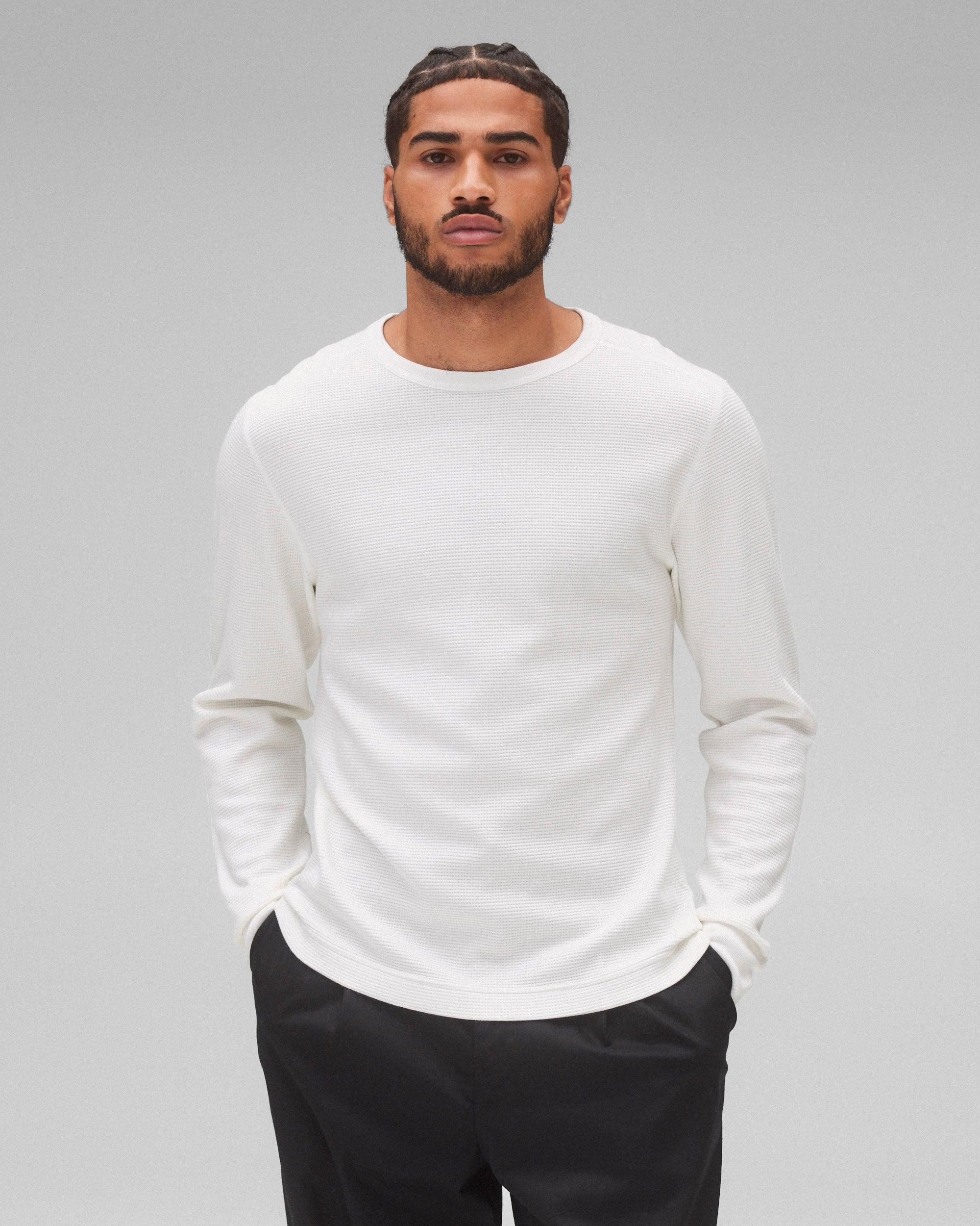 Lightweight Waffle Long Sleeve Male Product Image