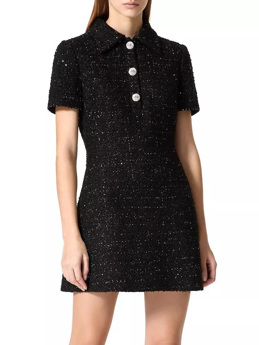 Glaze Tweed Short Dress Product Image