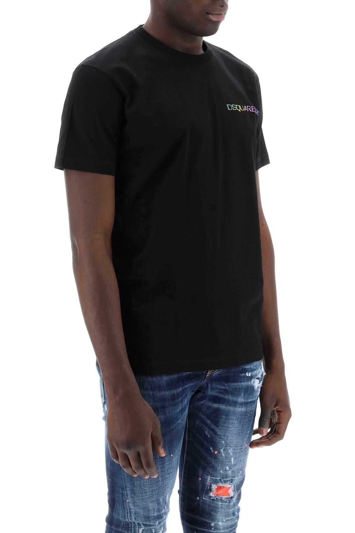 DSQUARED2 Printed Cool Fit T-shirt In Black Product Image