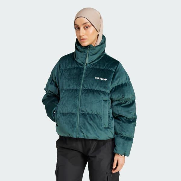 Regen Velvet Down Puffer Jacket Product Image